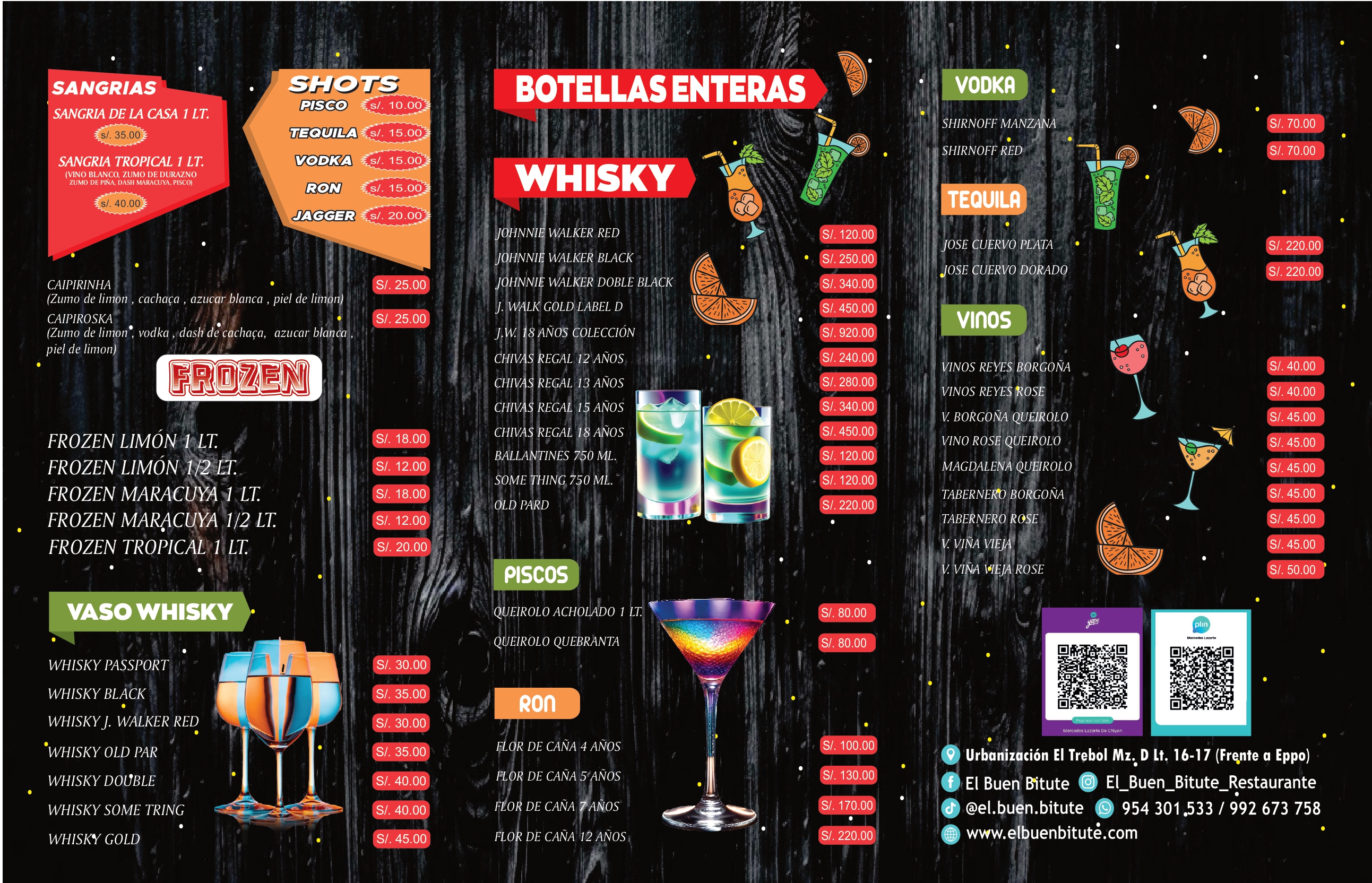Carta de Tragos 2